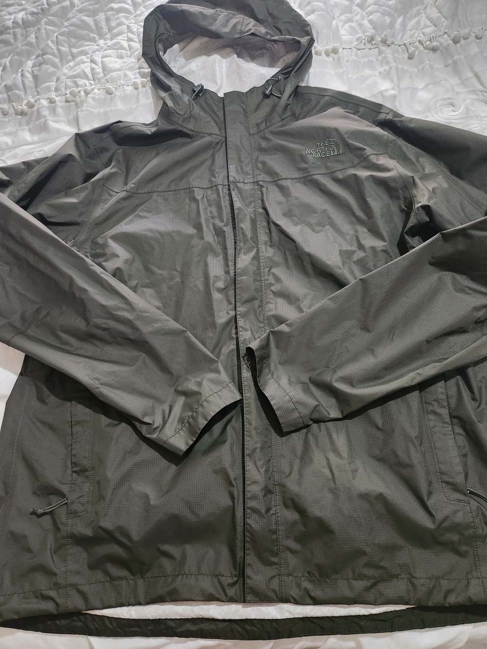 The North Face Resolve 2 Hooded Rain Jacket - Olive